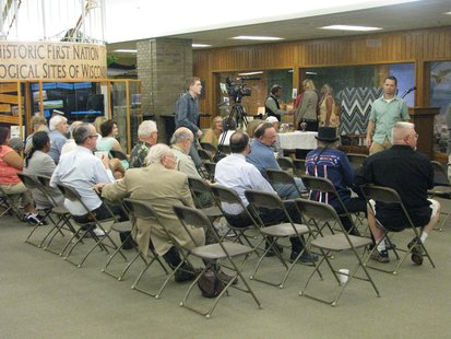 Menominee Place Name Map unveiling at UWSP 8/21/13 Menominee Place Name Map unveiling at UWSP 8/21/13