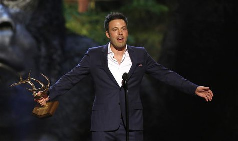Actor and director Ben Affleck accepts the Guy of the Year award at the seventh annual Spike TV's "Guys Choice" awards in Culver City, Calif Actor and director Ben Affleck accepts the Guy of the Year award at the seventh annual Spike TV's "Guys Choice" awards in Culver City, Calif