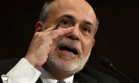 Federal Reserve Board Chairman Ben Bernanke testifies before a Senate Banking, Housing and Urban Affairs Committee hearing on "The Semiannua Federal Reserve Board Chairman Ben Bernanke testifies before a Senate Banking, Housing and Urban Affairs Committee hearing on "The Semiannua