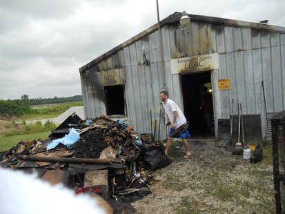 Lawrence Co Animal Shelter After Fire pic 2 provided by shelter facebook page Lawrence Co Animal Shelter After Fire pic 2 provided by shelter facebook page