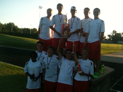 The 2013 Coldwater Cardinal varsity boys tennis team The 2013 Coldwater Cardinal varsity boys tennis team