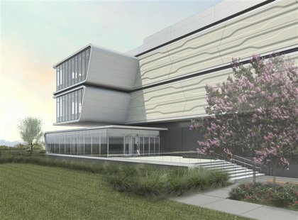 BP's new High-Performance Computing Center to be built in Houston, Texas, is seen in this rendering courtesy of BP. REUTERS/BP/Handout via R BP's new High-Performance Computing Center to be built in Houston, Texas, is seen in this rendering courtesy of BP. REUTERS/BP/Handout via R