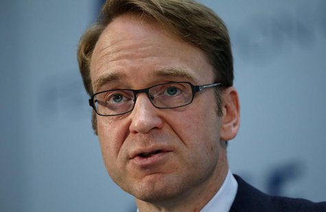 Bundesbank chief Jens Weidmann gives a keynote speech at the Federation of European Securities Exchanges (FESE) convention in Berlin June 27 Bundesbank chief Jens Weidmann gives a keynote speech at the Federation of European Securities Exchanges (FESE) convention in Berlin June 27