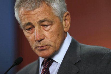 U.S. Defense Secretary Chuck Hagel attends the opening ceremony of the Pentagon's permanent Korean War exhibition near Washington June 18, 2 U.S. Defense Secretary Chuck Hagel attends the opening ceremony of the Pentagon's permanent Korean War exhibition near Washington June 18, 2