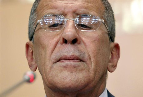 Russia's Foreign Minister Sergei Lavrov holds a news conference in Moscow August 26, 2013. REUTERS/Maxim Shemetov Russia's Foreign Minister Sergei Lavrov holds a news conference in Moscow August 26, 2013. REUTERS/Maxim Shemetov