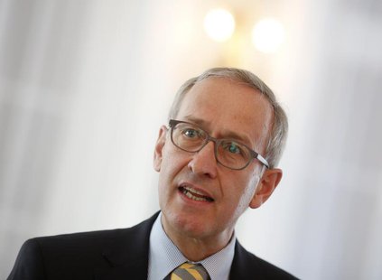 Swiss Secretary of State and government negotiator Michael Ambuehl speaks to media during a final briefing after defending attacks on Swiss Swiss Secretary of State and government negotiator Michael Ambuehl speaks to media during a final briefing after defending attacks on Swiss