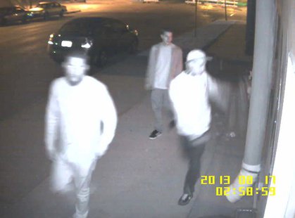 Police are looking for these men. Police are looking for these men.