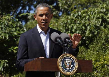 U.S. President Barack Obama makes a statement about the violence in Egypt while at his rental vacation home on the Massachusetts island of M U.S. President Barack Obama makes a statement about the violence in Egypt while at his rental vacation home on the Massachusetts island of M