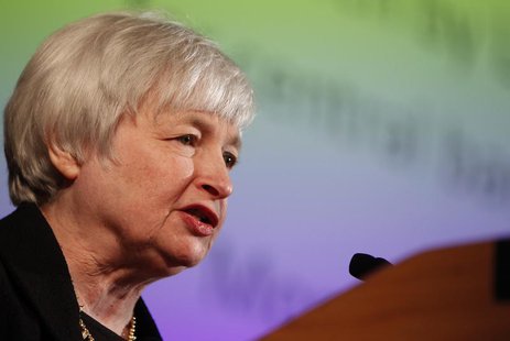 Janet Yellen, vice chair of the Board of Governors of the U.S. Federal Reserve System, speaks at the University of California Berkeley Haas Janet Yellen, vice chair of the Board of Governors of the U.S. Federal Reserve System, speaks at the University of California Berkeley Haas