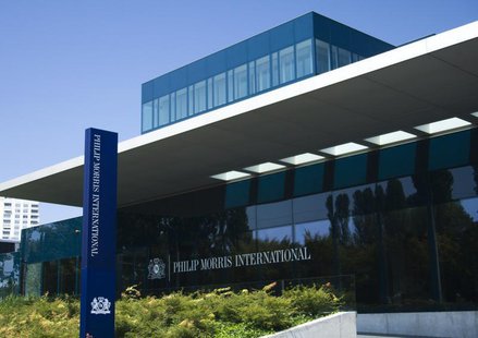 Philip Morris International Operation Center is pictured in Lausanne August 19, 2009. REUTERS/Denis Balibouse Philip Morris International Operation Center is pictured in Lausanne August 19, 2009. REUTERS/Denis Balibouse