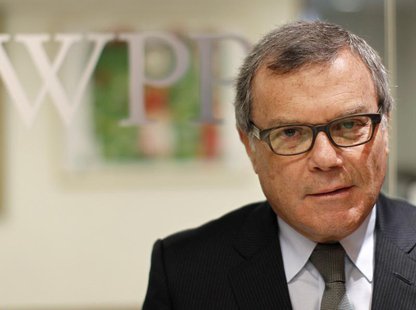 Martin Sorrell, chief executive officer of WPP group, poses outside the company's offices as part of the Reuters Global Media Summit in New Martin Sorrell, chief executive officer of WPP group, poses outside the company's offices as part of the Reuters Global Media Summit in New