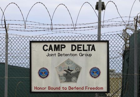 The exterior of Camp Delta is seen at the U.S. Naval Base at Guantanamo Bay, March 6, 2013. REUTERS/Bob Strong The exterior of Camp Delta is seen at the U.S. Naval Base at Guantanamo Bay, March 6, 2013. REUTERS/Bob Strong