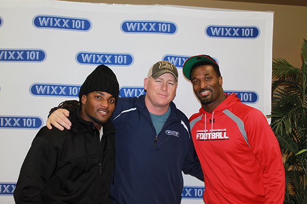 DuJuan Harris, Murphy, and James Jones