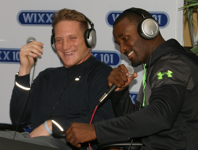 A.J. Hawk and James Jones