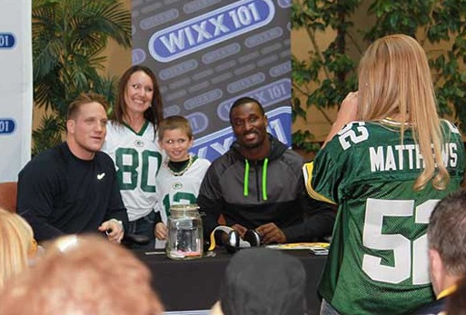 A.J. Hawk and James Jones