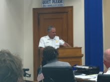 Fire Chief Jeff Hermann addresses Committee of the Whole Fire Chief Jeff Hermann addresses Committee of the Whole