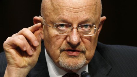 Director of National Intelligence James Clapper testifies before a Senate Intelligence Committee hearing on "Current and Projected National Director of National Intelligence James Clapper testifies before a Senate Intelligence Committee hearing on "Current and Projected National