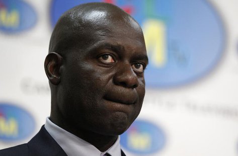 Former Canadian sprinter Ben Johnson listens to a question during a news conference held before a sports symposium in New York May 27, 2010. Former Canadian sprinter Ben Johnson listens to a question during a news conference held before a sports symposium in New York May 27, 2010.