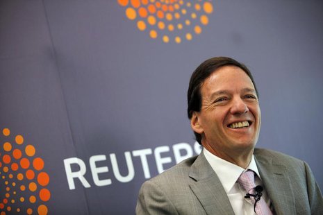 Director of finance of America Movil Carlos Garcia Moreno attends the Reuters Latin American Investment Summit in Mexico City March 30, 2011 Director of finance of America Movil Carlos Garcia Moreno attends the Reuters Latin American Investment Summit in Mexico City March 30, 2011