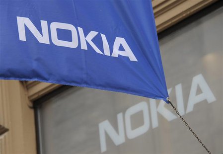 The flagship store of Finnish mobile phone manufacturer Nokia is pictured in Helsinki September 7, 2012. REUTERS/Sari Gustafsson/Lehtikuva The flagship store of Finnish mobile phone manufacturer Nokia is pictured in Helsinki September 7, 2012. REUTERS/Sari Gustafsson/Lehtikuva