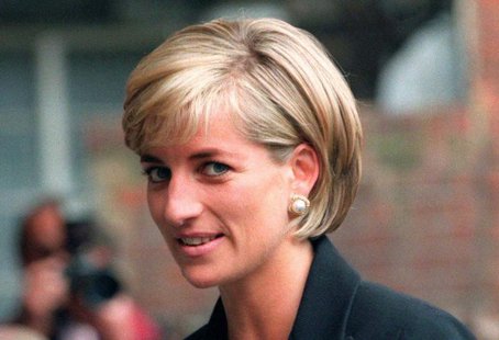 Princess Diana arrives at the Royal Geographical Society in London for a speech on the dangers of landmines throughout the world June 12, 19 Princess Diana arrives at the Royal Geographical Society in London for a speech on the dangers of landmines throughout the world June 12, 19