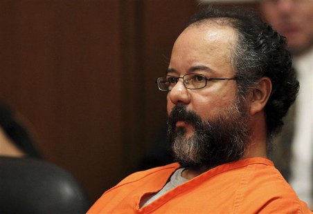Ariel Castro, 53, sits in the courtroom during his sentencing for kidnapping, rape and murder in Cleveland, Ohio in this August 1, 2013 file Ariel Castro, 53, sits in the courtroom during his sentencing for kidnapping, rape and murder in Cleveland, Ohio in this August 1, 2013 file