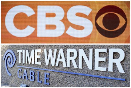 Combination photo shows the CBS logo on stage during CBS portion the 2013 Winter Television Critics Association Press Tour in Pasadena and t Combination photo shows the CBS logo on stage during CBS portion the 2013 Winter Television Critics Association Press Tour in Pasadena and t