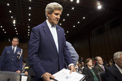 John Kerry, U.S. Secretary of State, arrives to present the administration's case for U.S. military action against Syria to a Senate Foreign John Kerry, U.S. Secretary of State, arrives to present the administration's case for U.S. military action against Syria to a Senate Foreign