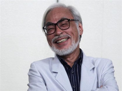 Japanese director Hayao Miyazaki speaks during a news conference held to announce his retirement from film in Tokyo September 6, 2013. REUTE Japanese director Hayao Miyazaki speaks during a news conference held to announce his retirement from film in Tokyo September 6, 2013. REUTE