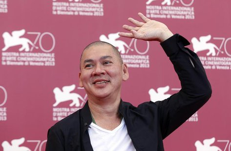 Director Tsai Ming-Liang, poses during a photocall for the movie "Stray Dogs", directed by him, during the 70th Venice Film Festival in Veni Director Tsai Ming-Liang, poses during a photocall for the movie "Stray Dogs", directed by him, during the 70th Venice Film Festival in Veni