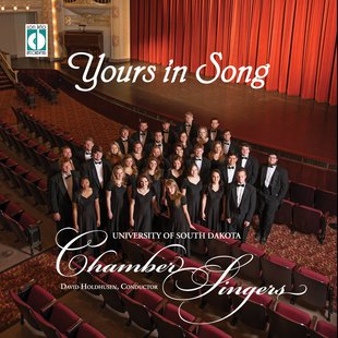 The University of South Dakota’s Chamber Singers have released “Yours in Song,” a collection of 15 live performances. (USD.edu) The University of South Dakota’s Chamber Singers have released “Yours in Song,” a collection of 15 live performances. (USD.edu)