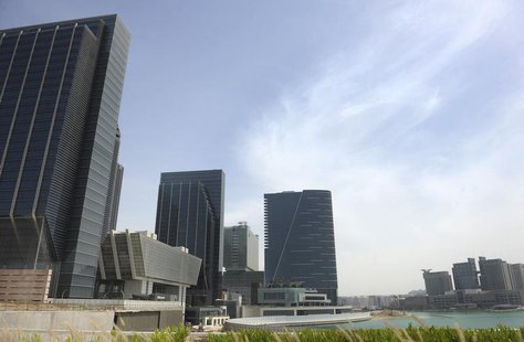 Buildings are seen at Sowwah Square on Marayah Island in Abu Dhabi's new central business district May 7, 2013. REUTERS/Ben Job Buildings are seen at Sowwah Square on Marayah Island in Abu Dhabi's new central business district May 7, 2013. REUTERS/Ben Job