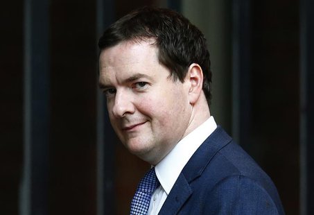 Britain's Chancellor of the Exchequer George Osborne leaves number 11 Downing Street in London September 4, 2013. REUTERS/Andrew Winning Britain's Chancellor of the Exchequer George Osborne leaves number 11 Downing Street in London September 4, 2013. REUTERS/Andrew Winning