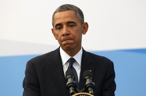 U.S. President Barack Obama pauses during a news conference at the G20 Summit in St. Petersburg September 6, 2013. REUTERS/Kevin Lamarque U.S. President Barack Obama pauses during a news conference at the G20 Summit in St. Petersburg September 6, 2013. REUTERS/Kevin Lamarque