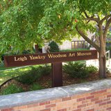 The sign for the Leigh Yawkey Woodson Art Museum in Wausau. (Photo by: www.lywam.org/Creative Commons). The sign for the Leigh Yawkey Woodson Art Museum in Wausau. (Photo by: www.lywam.org/Creative Commons).
