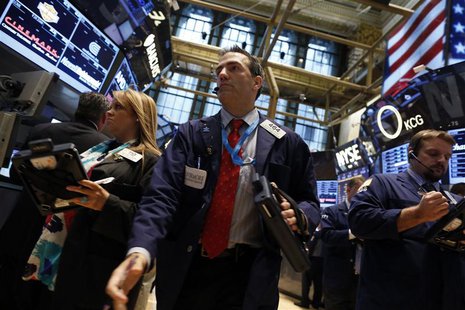 Traders work on the floor of the New York Stock Exchange, September 9, 2013. REUTERS/Brendan McDermid Traders work on the floor of the New York Stock Exchange, September 9, 2013. REUTERS/Brendan McDermid