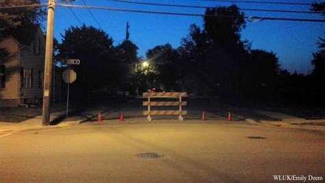 Road blocked at Lisbon Avenue and Tayco Street in Menasha after a report of shots fired. (Photo by: FOX 11). Road blocked at Lisbon Avenue and Tayco Street in Menasha after a report of shots fired. (Photo by: FOX 11).