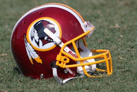 Washington Redskins helmet (Photo by: Keith Allison/Flickr/Creative Commons). Washington Redskins helmet (Photo by: Keith Allison/Flickr/Creative Commons).