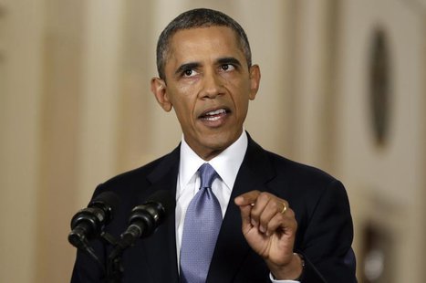 U.S. President Barack Obama addresses the nation about the situation in Syria from the East Room at the White House in Washington, September U.S. President Barack Obama addresses the nation about the situation in Syria from the East Room at the White House in Washington, September