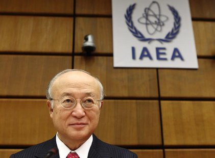 International Atomic Energy Agency (IAEA) Director General Yukiya Amano waits for a board of governors meeting to begin at the IAEA headquar International Atomic Energy Agency (IAEA) Director General Yukiya Amano waits for a board of governors meeting to begin at the IAEA headquar