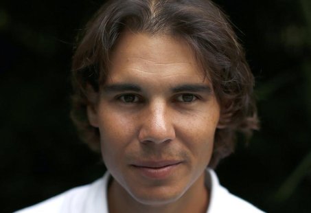 Spanish tennis player Rafa Nadal poses after an interview with Reuters in Madrid, September 18, 2012. REUTERS/Paul Hanna Spanish tennis player Rafa Nadal poses after an interview with Reuters in Madrid, September 18, 2012. REUTERS/Paul Hanna