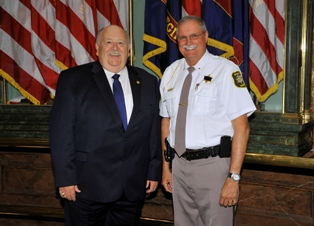 State Representative Ken Kurtz and Branch County Sheriff John Pollack at State Capitol State Representative Ken Kurtz and Branch County Sheriff John Pollack at State Capitol