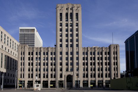 The former Detroit Free Press building is seen here in a photograph from 2011. The former Detroit Free Press building is seen here in a photograph from 2011.