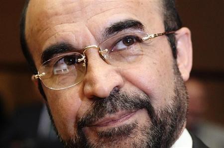 Iran's new ambassador to the International Atomic Energy Agency (IAEA) Reza Najafi smiles as he arrives for a board of governors meeting at the IAEA headquarters in Vienna September 9, 2013.
Credit: Reuters/Heinz-Peter Bader Iran's new ambassador to the International Atomic Energy Agency (IAEA) Reza Najafi smiles as he arrives for a board of governors meeting at the IAEA headquarters in Vienna September 9, 2013.
Credit: Reuters/Heinz-Peter Bader