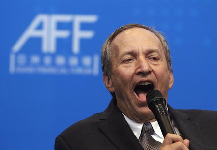 U.S. economist and Harvard University professor Lawrence Summers speaks during a luncheon at the Asian Financial Forum in Hong Kong January U.S. economist and Harvard University professor Lawrence Summers speaks during a luncheon at the Asian Financial Forum in Hong Kong January
