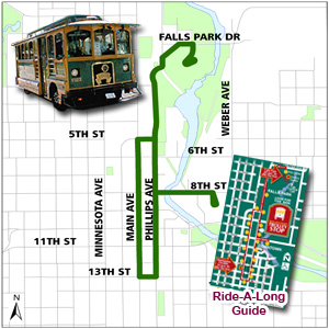 Effective Saturday, September 14, 2013, the Sioux
Falls Trolley will change to its off-season schedule. SF.gov Effective Saturday, September 14, 2013, the Sioux
Falls Trolley will change to its off-season schedule. SF.gov