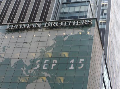 The Lehman Brothers building is pictured in New York September 15, 2008. REUTERS/Joshua Lott The Lehman Brothers building is pictured in New York September 15, 2008. REUTERS/Joshua Lott
