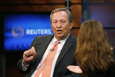 Senior White House economic adviser Lawrence Summers speaks during an interview with Reuters in Washington in this June 24, 2010 file photo. Senior White House economic adviser Lawrence Summers speaks during an interview with Reuters in Washington in this June 24, 2010 file photo.