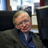 British physicist Stephen Hawking sits at his desk in the Applied Mathematics Department of Cambridge University August 30, 2012. REUTERS/Gu British physicist Stephen Hawking sits at his desk in the Applied Mathematics Department of Cambridge University August 30, 2012. REUTERS/Gu