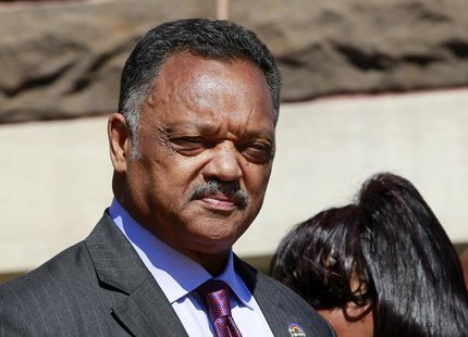 Civil rights activist Reverend Jesse Jackson looks on outside the 16th Street Baptist Church in Birmingham, Alabama September 15, 2013. REUT Civil rights activist Reverend Jesse Jackson looks on outside the 16th Street Baptist Church in Birmingham, Alabama September 15, 2013. REUT
